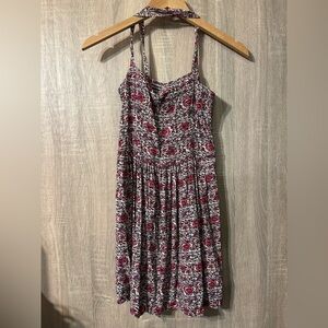Abercrombie & Fitch Patterned Sleeveless Mini Dress Sz Medium